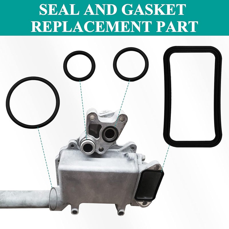 TycoonWon 10263 Oil Cooler install Kit Replacement for 2001-2010 GM Duramax 6.6L 2500/3500 Diesel - Image 5